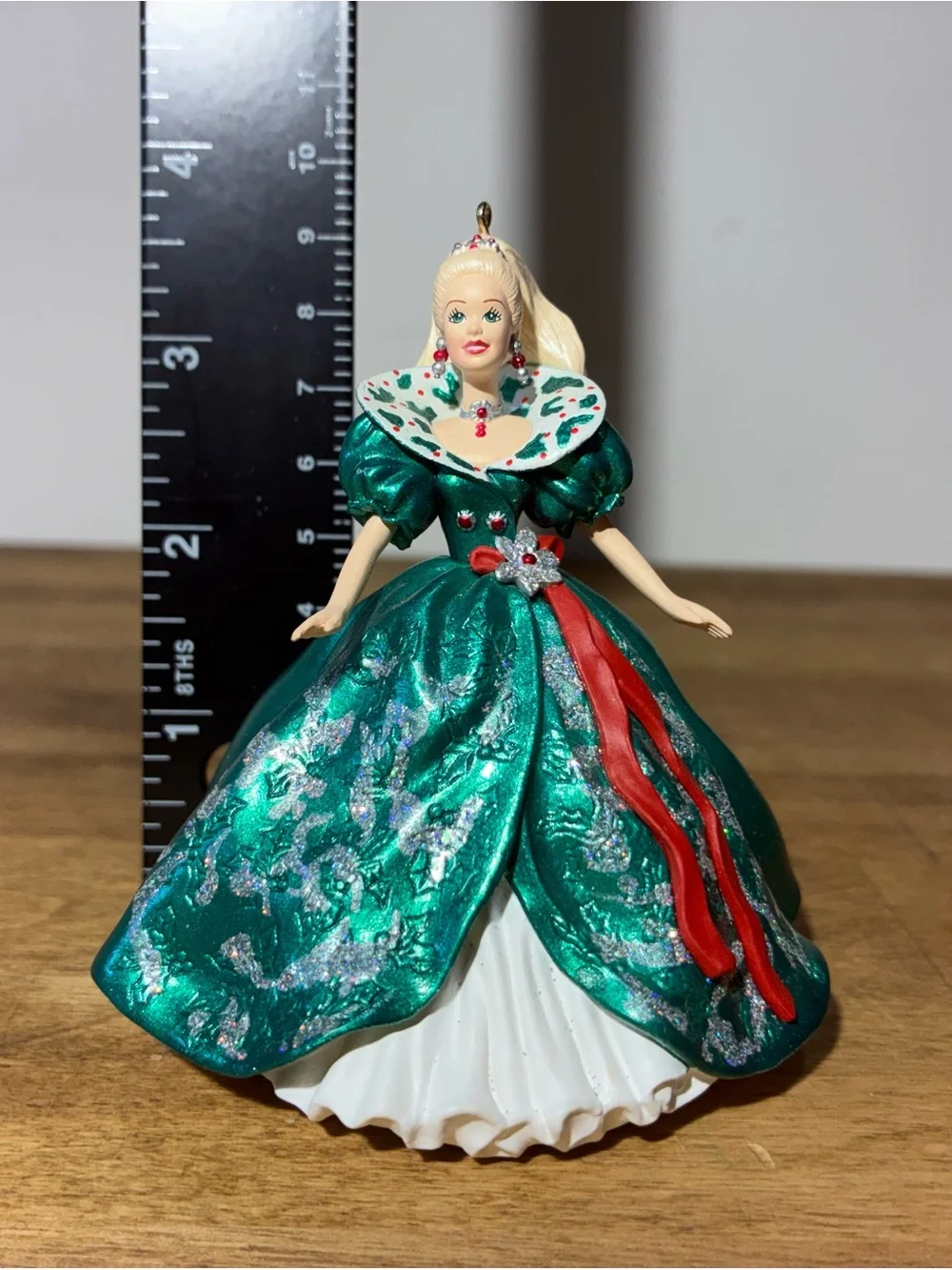 Hallmark Keepsake Barbie Collector’s Series Christmas Ornament Handcrafted 1995